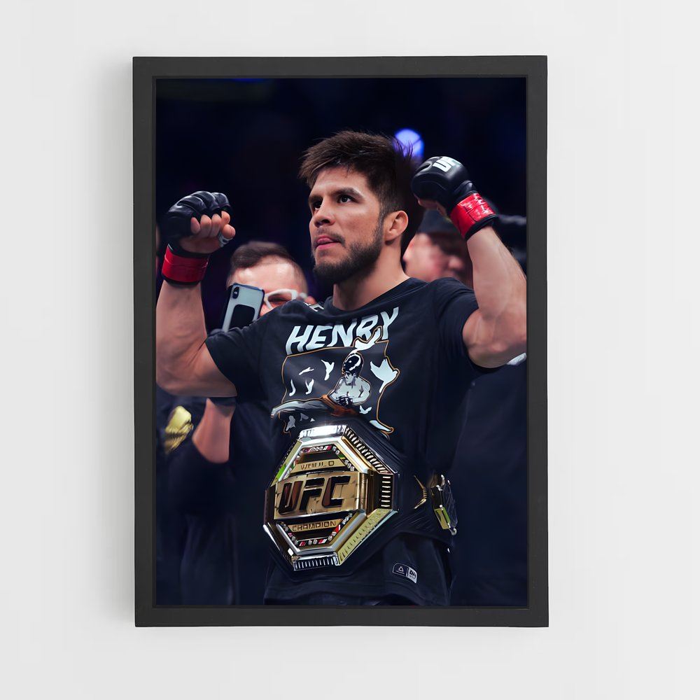 Poster Henry cejudo – affiche MMA (vue 2)
